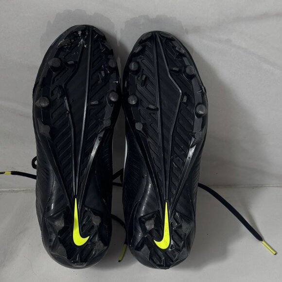 Nike V Strike Football Cleats in black patent - size 4.5Y - Picture 6 of 7